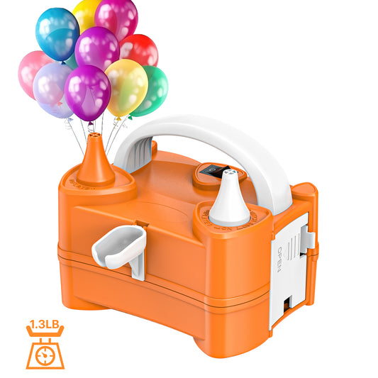 NIGHTEEN Electric Balloon Pump Portable Air Balloon Pump Inflator Blower for Balloons